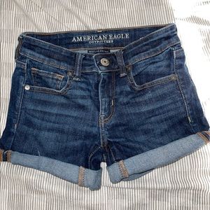American eagle jean shorts